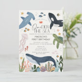 Eins der neutralen Geburt des Meeres Einladung (Stehend Vorderseite)