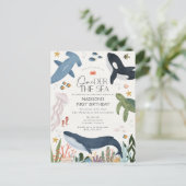 Eins der neutralen Geburt des Meeres Postkarte (Stehend Vorderseite)