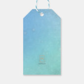 Eins der See Erster Geburtstag Geschenkanhänger (Rückseite)