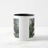 Eins der zwei "mergeligen Pferde", 1739-45 Tasse (Zentrum)