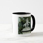 Eins der zwei "mergeligen Pferde", 1739-45 Tasse (VorderseiteRechts)