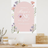 EINS, erster Geburtstag, EINS Poster (Küche)