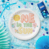eins in der Sonne Pappteller (Party)