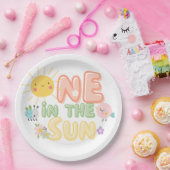 eins in der Sonne Pappteller (Party)