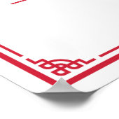 Eins in der Wall Street - Peter Lynch Poster (Ecke)