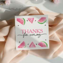 Eins in einem Melon 1. Geburtstag Wassermelone Geb Serviette