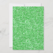 Eins in einem Melon Chalkboard 1. Geburtstag Dankeskarte (Rückseite)