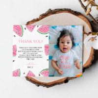 Eins in einem Melon Geburtstag Watermelon Danke Ka