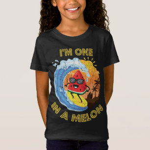 Eins in einem Melon Niedlich Fun Sommer Wassermelo T-Shirt