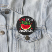 Eins in einem Melon Oma B-Day Party Runde Button (Beispiel)