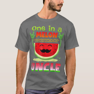 Eins in einem Melon Onkel Funny Watermelon T-Shirt