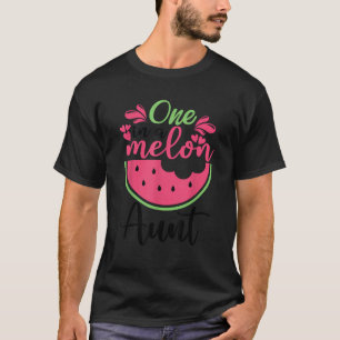 Eins in einem Melon Tante Waterlemon Sommerferien T-Shirt