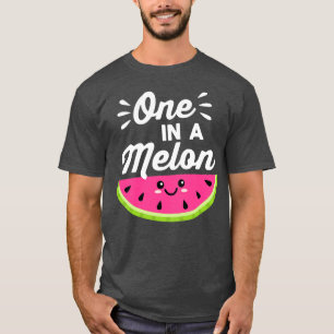 eins in einer Melone T-Shirt