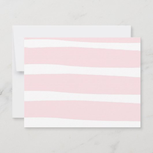 Eins in einer Melone, Wassermelone Danke, Bild Dankeskarte (Rückseite)