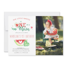 eins in einer Melone | Watermelon Erster Geburtsta