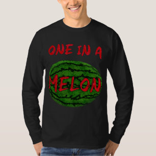 Eins in einer Melone Watermelon Funny Pun Frucht S T-Shirt