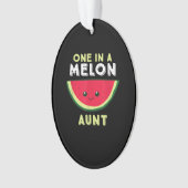 Eins in einer Melonenjagd Ornament (Vorderseite)