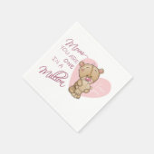 Eins in einer Million Serviette (Ecke)