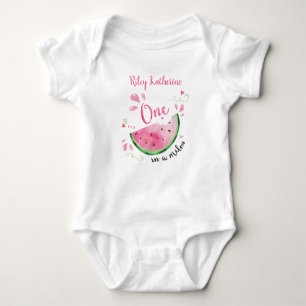 Eins in Melon First Birthday Outfit Shirt