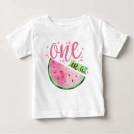 Eins in Melon T - Shirt - Geburtstag T - Shirt