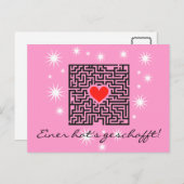 Eins JGA Postkarte (Vorne/Hinten)