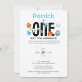 Eins mit der ersten Einladung zum Geburtstag (Vorderseite)