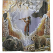 Eins mit Naturelutschlauch Duschvorhang (Vorderseite)