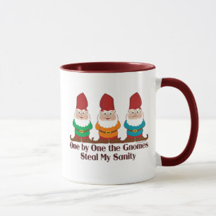 Eins nach dem anderen die Gnomes Tasse