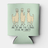 Eins nach dem anderen, die Llamas stehlen mein San Dosenkühler (Vorderseite)