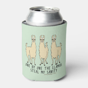 Eins nach dem anderen stehlen die Lamas meine Dosenkühler