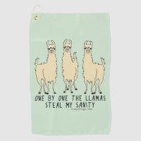 Eins nach dem anderen stehlen die Lamas meine
