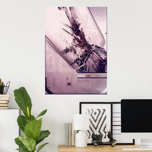 eins poster (Heimbüro)