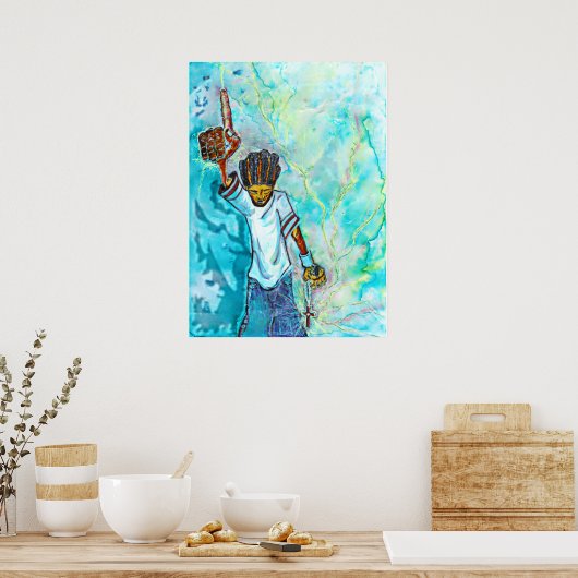 Eins! Poster (Küche)