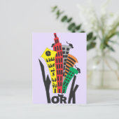 Eins Postkarte (Stehend Vorderseite)