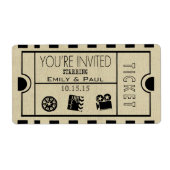 Eins Save the Date zulassen (Vorne)