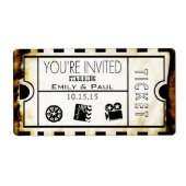 Eins Save the Date zulassen (Vorne)