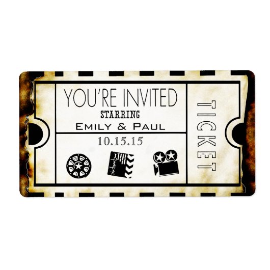 Eins Save the Date zulassen (Vorne)