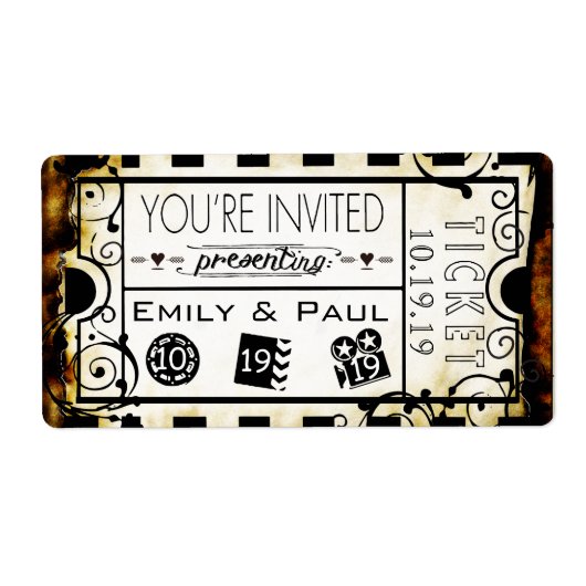 Eins Save the Date zulassen (Vorne)