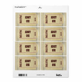 Eins Save the Date zulassen (Vorne)