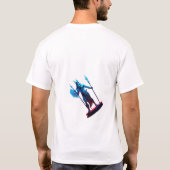 "Eins von einer Art, "Dürfte anders sein T-Shirt (Rückseite)