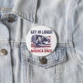 Eins: Wir nehmen Amerika zurück Trump Button (Beispiel)