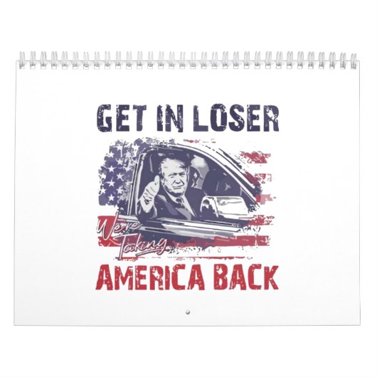 Eins: Wir nehmen Amerika zurück Trump Kalender (Titelbild)