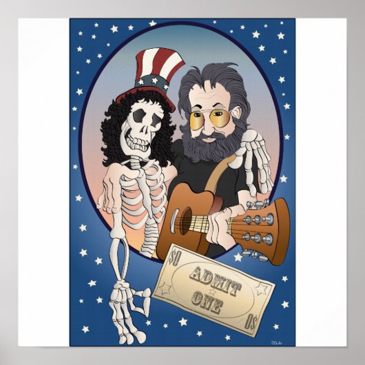 Eins zugeben poster (Vorne)