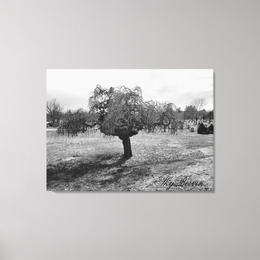 einsam leinwanddruck (Vorderseite)