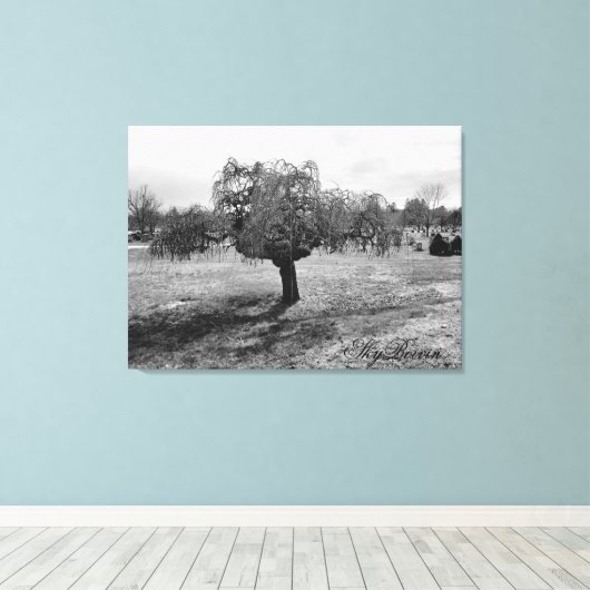 einsam leinwanddruck (Insitu (Holzboden))