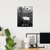 einsam poster (Heimbüro)