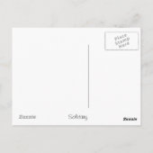Einsam Postkarte (Rückseite)