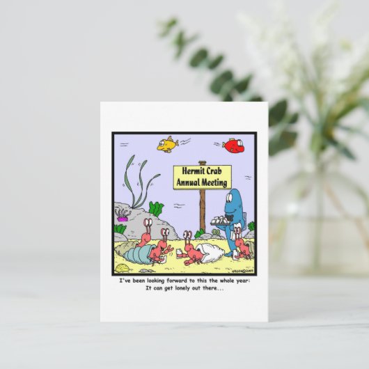 einsam postkarte (Stehend Vorderseite)