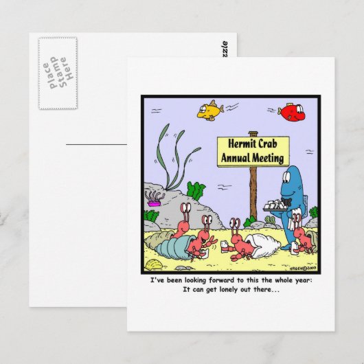 einsam postkarte (Vorne/Hinten)