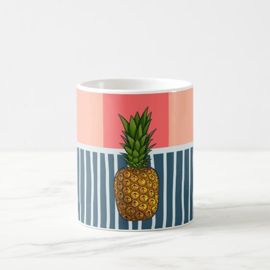 "Einsame Ananas" | sonderbar Kaffeetasse (Mittel)